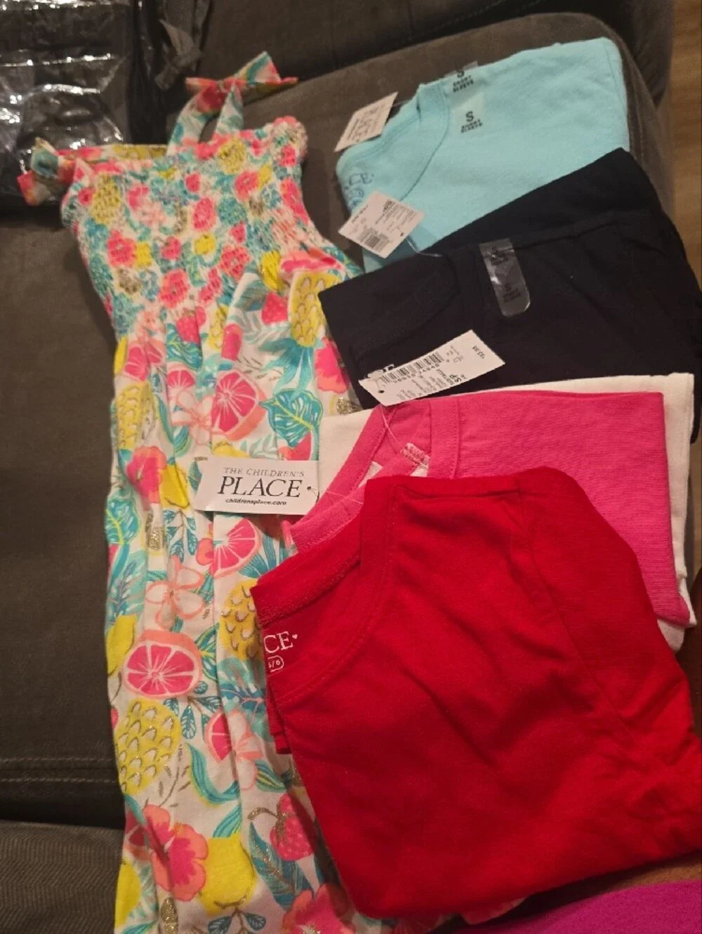 The Children's Place  Pink, Teal, Red, Black